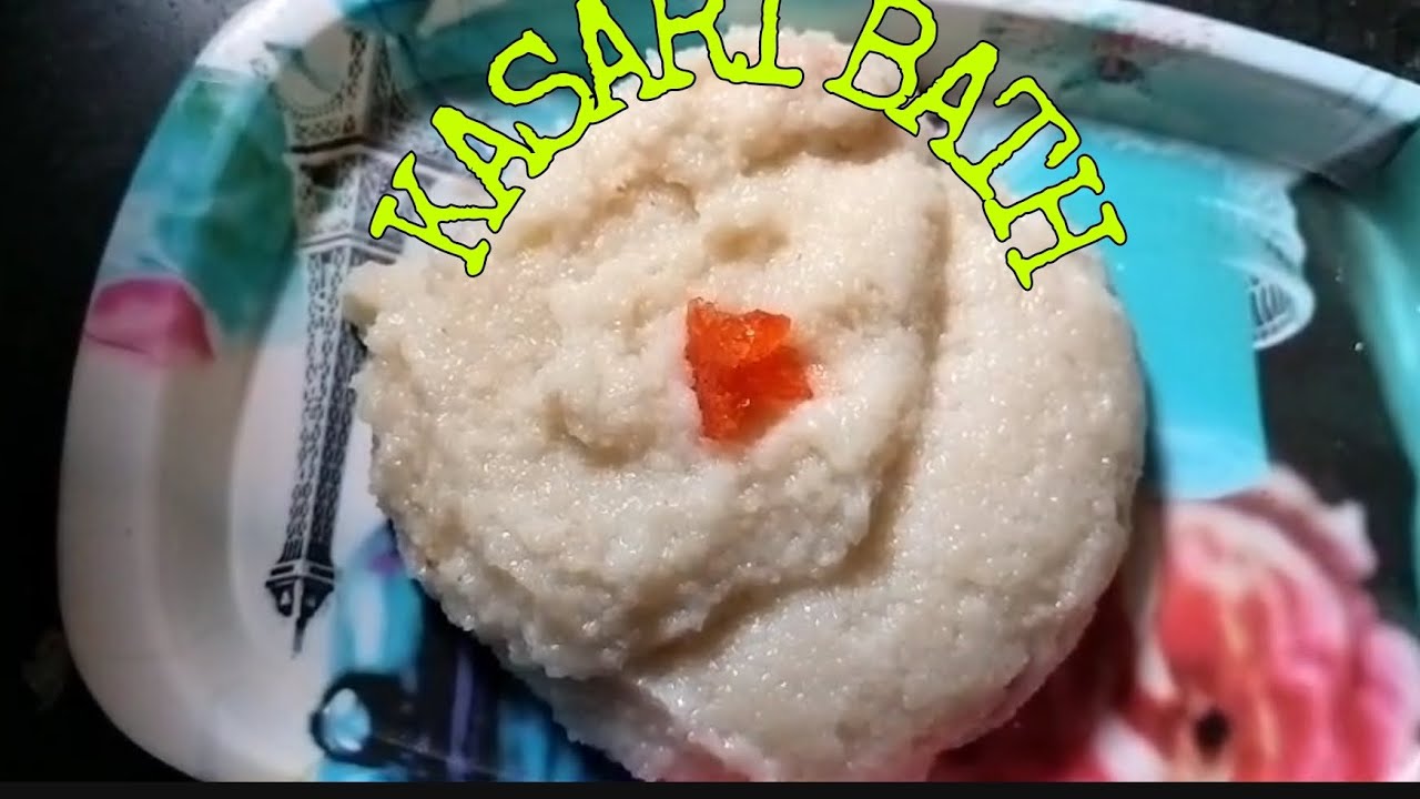 How to make kasari bath YouTube