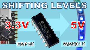 ESP32-C3 + WS2812 LEDs: Build a Universal LED Controller with Level Shifter