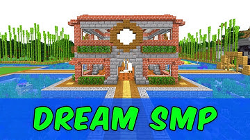How to build the Dream SMP Community House (rebuild 2) with world download