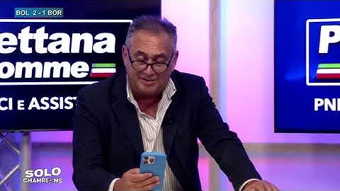 Le mie pagelle di Bologna-Borussia Dortmund 2-1, a “Solo calcio” su E’ tv Rete 7. 21/1/2025