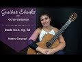 Etude No. 4, op 60 by Matteo Carcassi | Guitar Etudes with Gohar Vardanyan