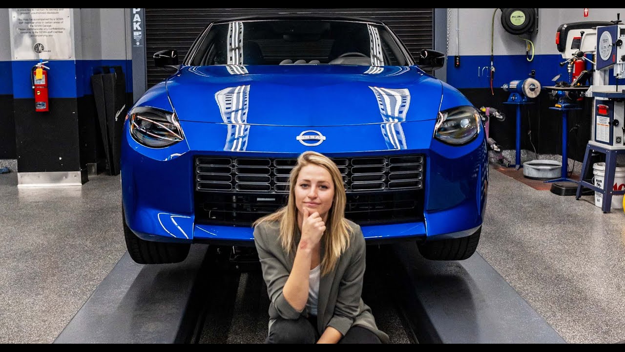 ☆ Garage Show Car Item NEW NISSAN Z an EXCLUSIVE look! SEMA Garage - YouTube