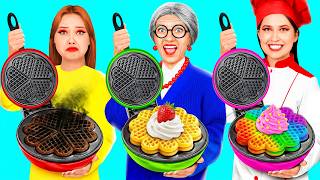 Me vs Grandma Cooking Challenge | Fantastic Kitchen Battle by HAHANOM Challenge