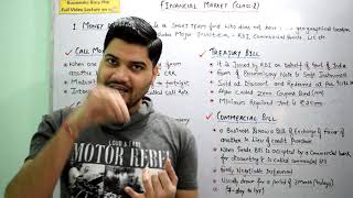 #45, Meaning of Money Market and their Component I Financial Market I Class - XII I