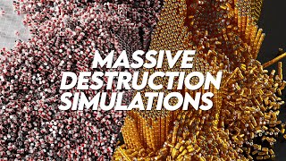 Massive Destruction Simulations with Cinema 4D 2024.2 by 3DBonfire 3,914 views 2 months ago 9 minutes, 22 seconds