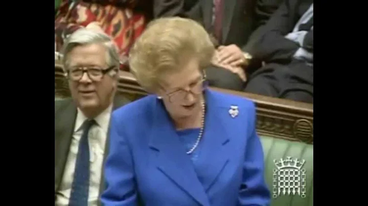 Margaret Thatcher Speaks about Credit Cards
