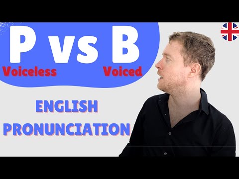 English Pronunciation - P vs B