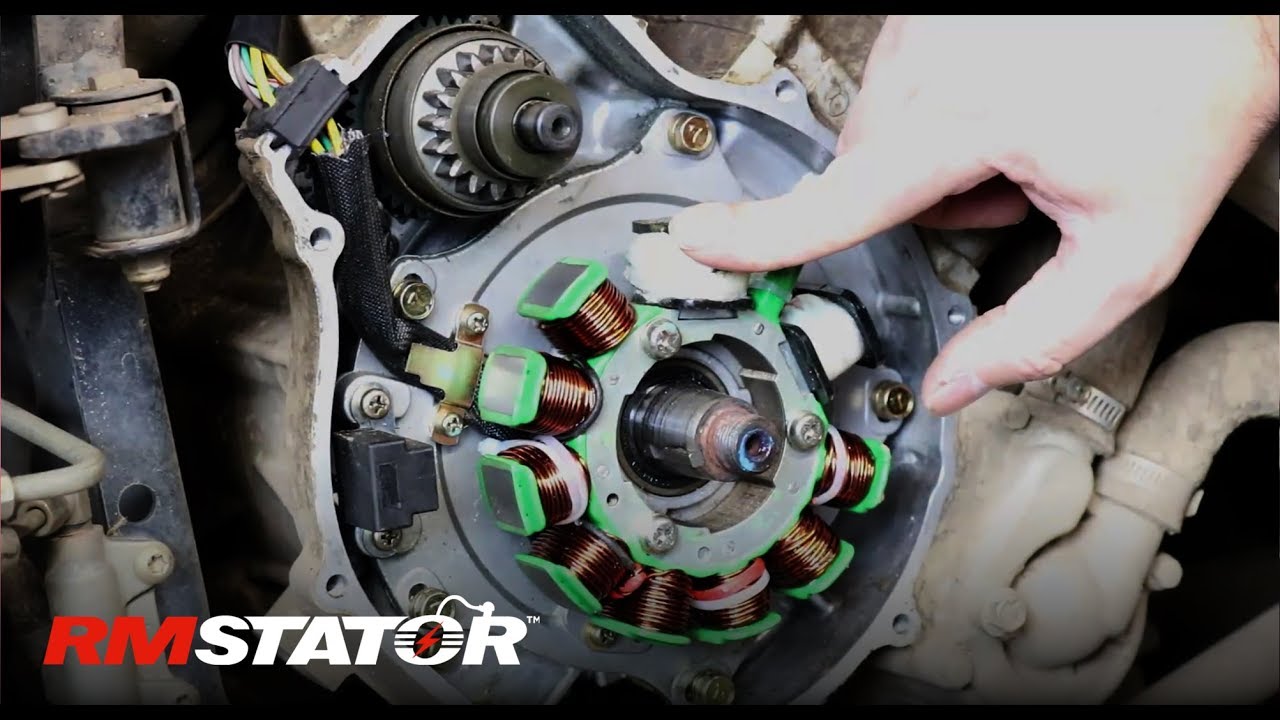 How To Install A Stator For Polaris 1997-2001 500 cc ATVs ... 2003 polaris predator wiring diagram 