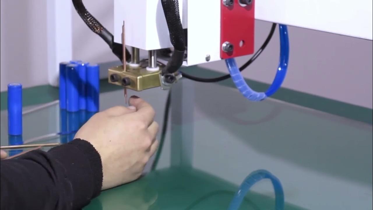 Tutorial How to install electrodes for a battery welding machine YouTube