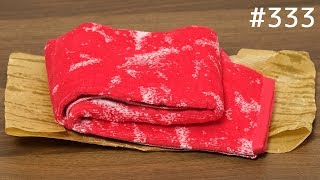 牛肉タオル。Beef towel. Japanese humor design.