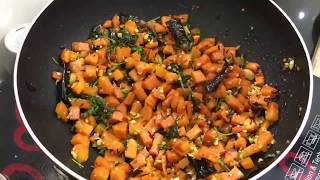 Easy Carrot Bhaji (South Indian Style Recipes)