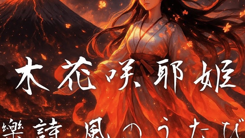 【炎の出産】夫に疑われた女神の物語『火の花よ、咲け』