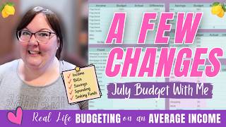 I'M HOLDING BACK Monthly Budget with Me July 2026 Debt Payoff and Savings Journey