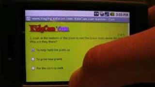 Demo of Mobile App for KidsCom.com and 4-H Children's Garden screenshot 4