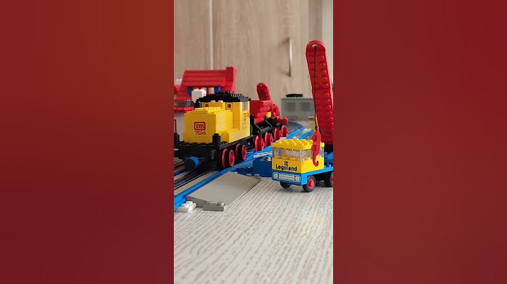 vintage Lego train 724