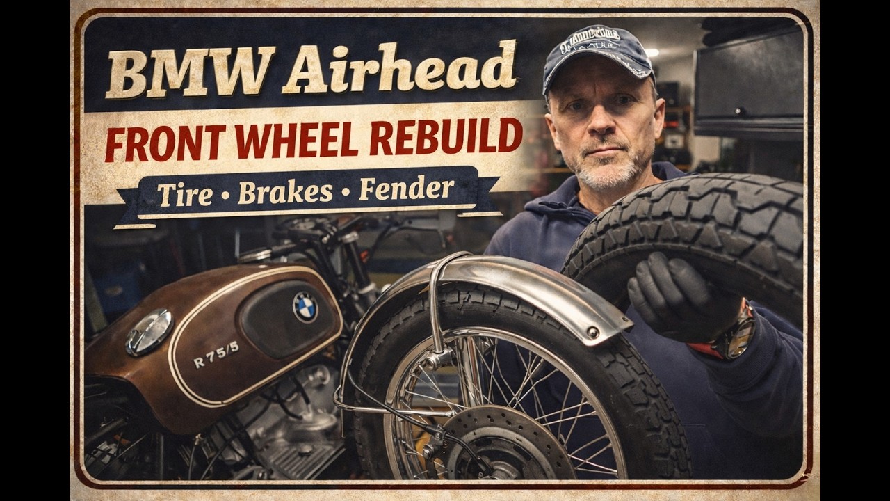 BMW R75:5 Airhead, переборка переднего колеса, деталь № 17 4K