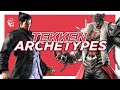 Archetypes in tekken 4k