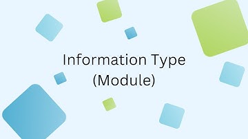 Information Type Module