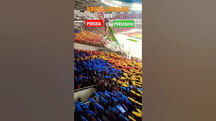 Full Aksi Koreo Jakmania|| Persija Vs Persebaya 2023 #shorts