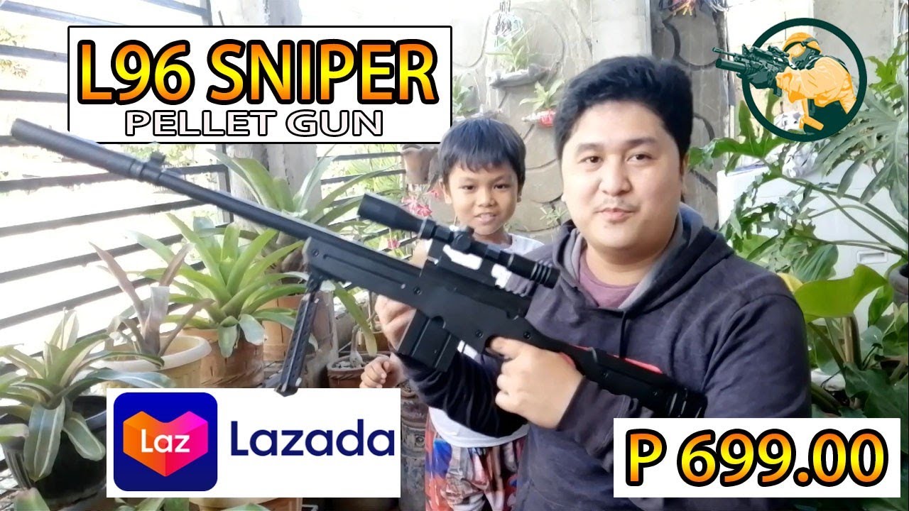 L96 pellet gun unboxing YouTube