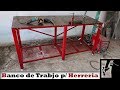 Mesa para Soldar || Banco de trabajo para HERRERIA desmontable