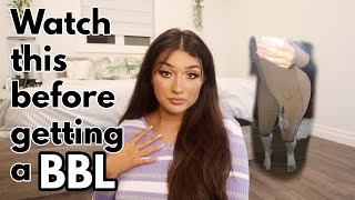 Things I Wish I Knew Before I Got My BBL *Brazilian Butt Lift*