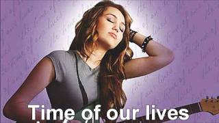 Miley Cyrus The Time of Our Lives EP SAMPLES + Track Listings & Album Cover
