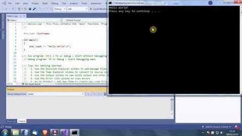 How to Compile C++ Programs with Visual Studio 2019