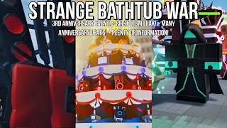 UTTM Fog Assets Shown! + Reworked UTSM Leak! + New Anniversary Event! | Strange Bathtub War Leaks