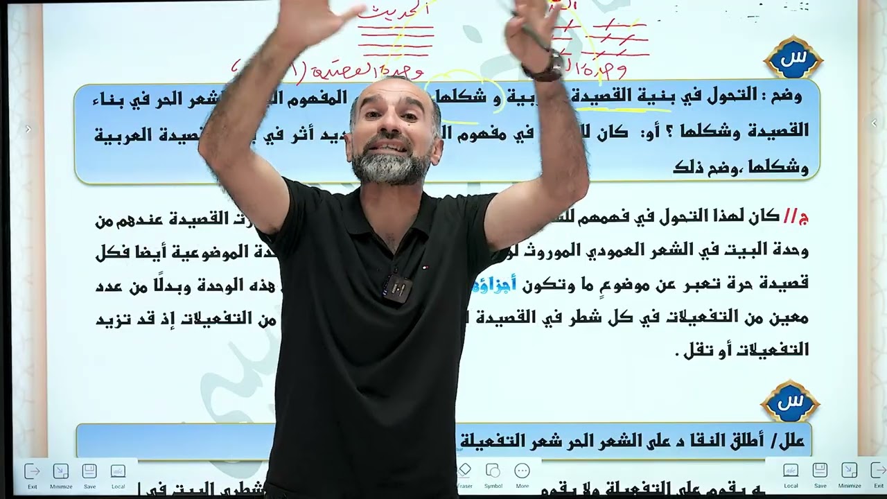 مدرسة الشعر الحر 