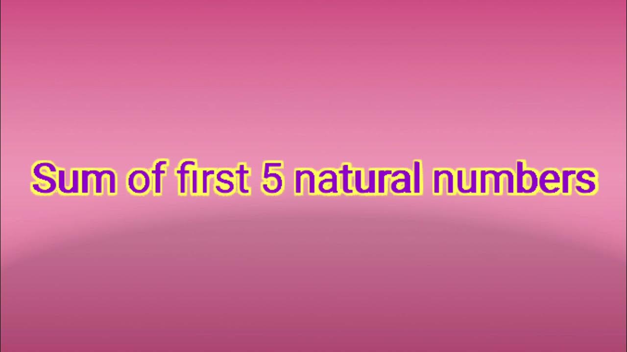 +1 Computer Application || Flowchart Part 3 || Sum of first 5 natural ...