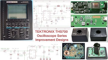 TEKTRONIX THS720 NEW LED Backlight & External Charger, Schematics, Details