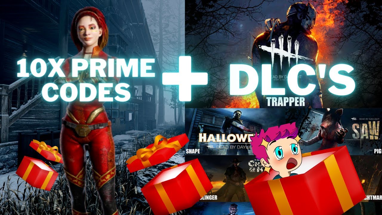 Dead By Daylight Giveaways (PRIME SKIN + DLC'S) - YouTube