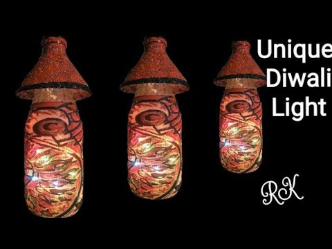 Unique#Diwali#Light at home using waste things||Best Home decor idea for #Diwali#Festival||