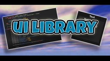 How to make a UI Library | Roblox