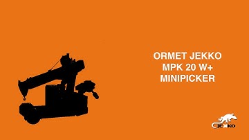 Jekko minipicker MPK20 - Official
