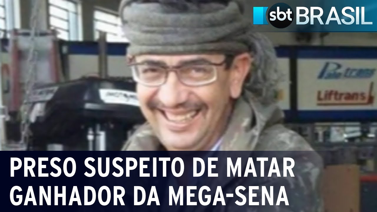 Polícia prende suspeito de matar ganhador da Mega-Sena | SBT Brasil (17/09/22)