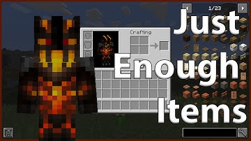 How the Just Enough Items Mod Changed My Minecraft Game Forever!