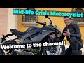 Midlife crisis motorcyclist  this is just the beginning