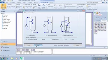 Distillation Column Simulation with Aspen Hysys