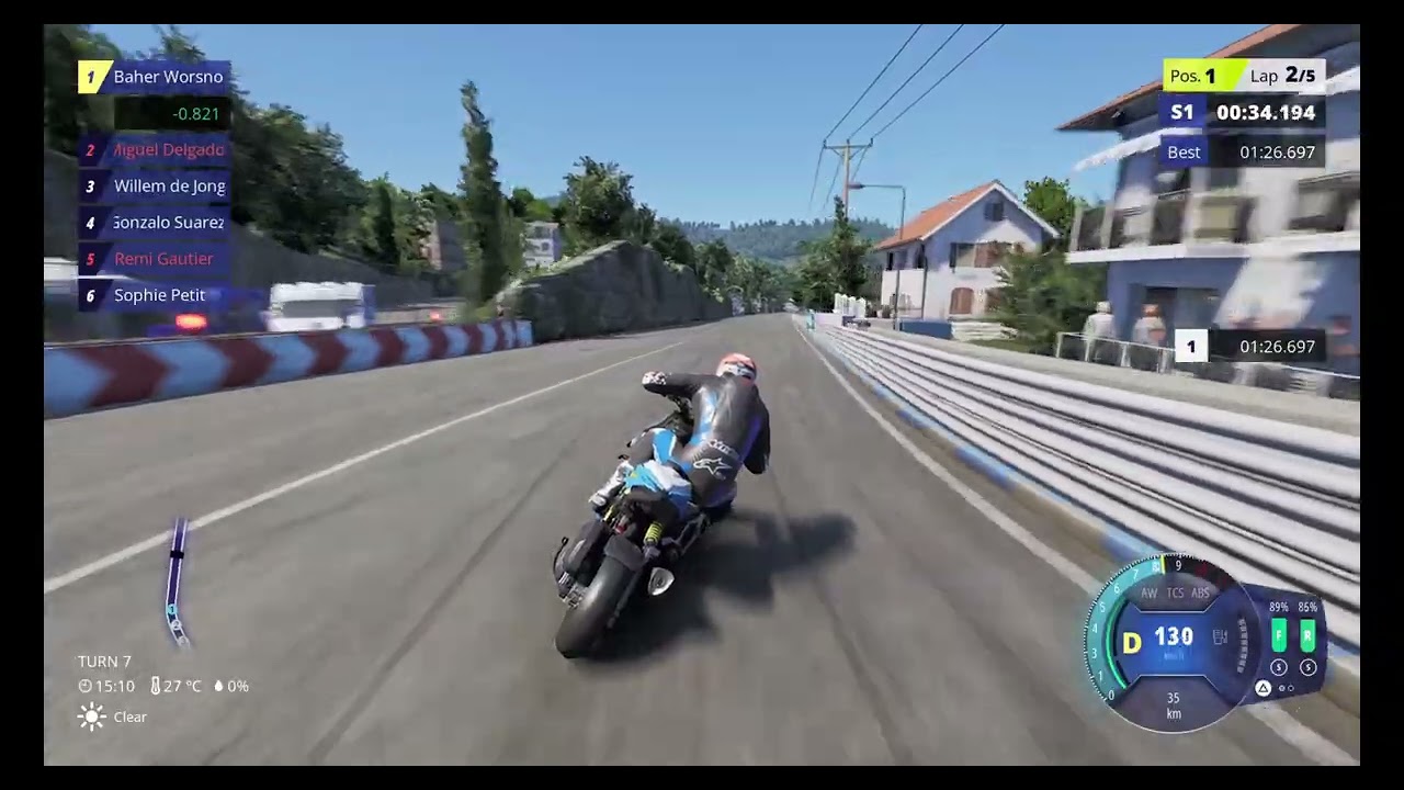 Balapan Motor Matic!! Circuit Kematian, Kanan Kiri Batu.