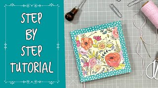 Making my Spring Florals Journal 🌸 A Simple Tutorial