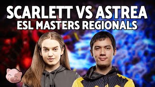 SCARLETT vs ASTREA: Lower Bracket Finals! | ESL AM Regionals (Bo5 ZvP) - StarCraft 2