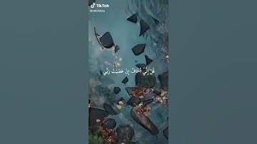 حالات واتس قران كريم / ( قل انى اخاف ان عصيت ربى عذاب يوم عظيم ) القارئ محمد طه الجنيد