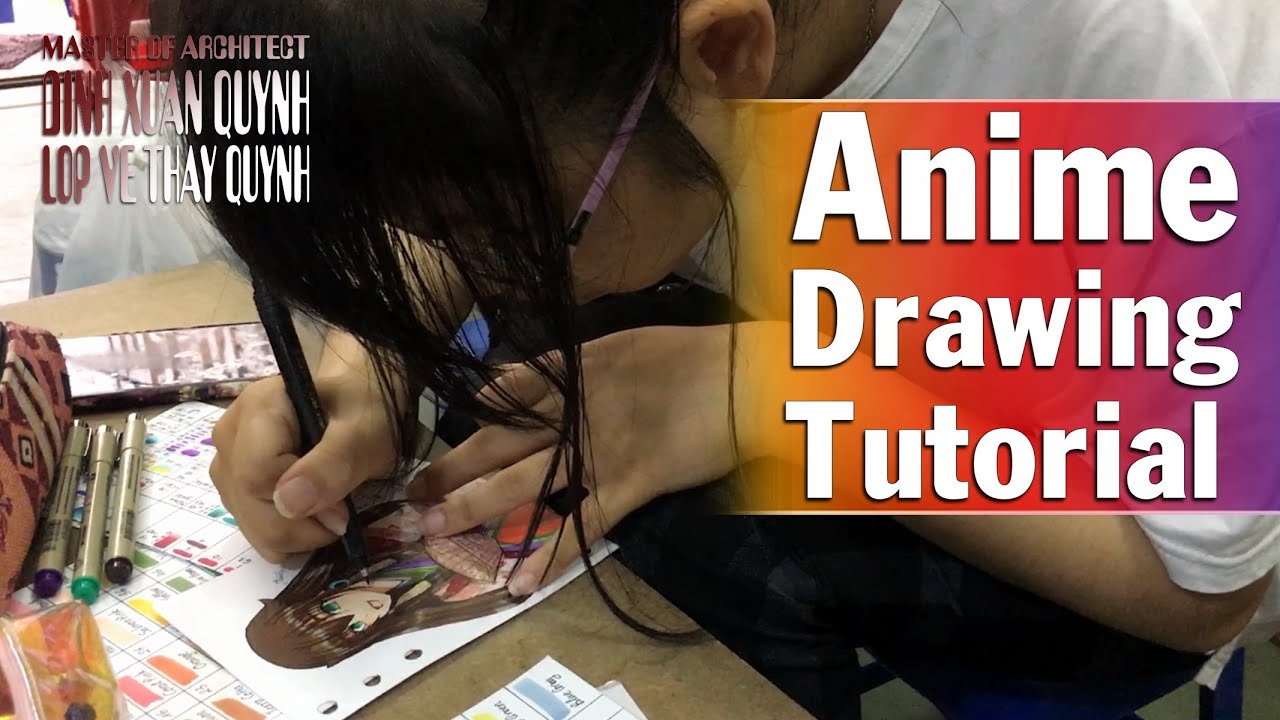 How to draw Anime (Anime Manga Drawing) Anime Manga Sketch by Marker ...