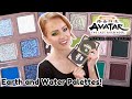 NEW Lethal Cosmetics x AVATAR The Last Airbender WATER and EARTH Palettes Tutorial | Part 2