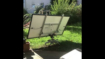 Time Laps / 06.09.23  DIY Dual solar tracker no Ecoflow