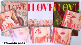 Unboxing (G)I-DLE I Love (Act, Born, X-File, & Jewel Case ver.)