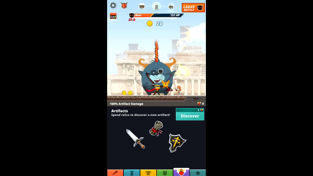 Tap Titans 2 Prestige + Relics + Artifacts Gameplay YouTube