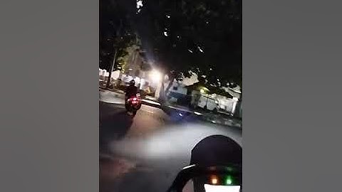 Situasi malam hari di jl Dokar dan Jl Otto Iskandar Dinata